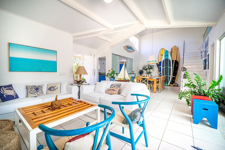 Bz79 Casa com Piscina e Sauna 300 metros da Praia!