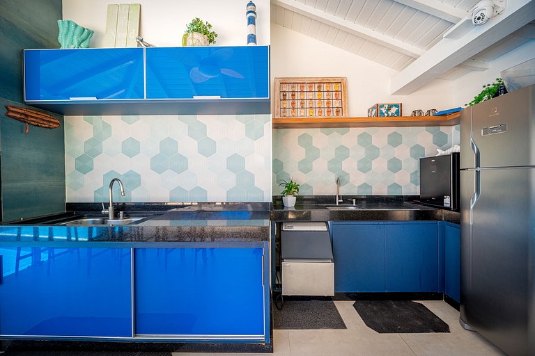 Bz79 House with Pool and Sauna 300 meters from the Beach!