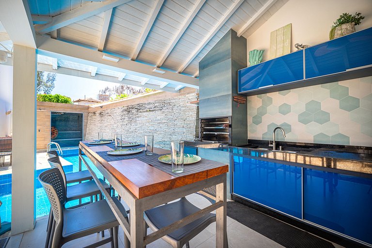 Bz79 Casa con piscina y sauna a 300 metros de la playa