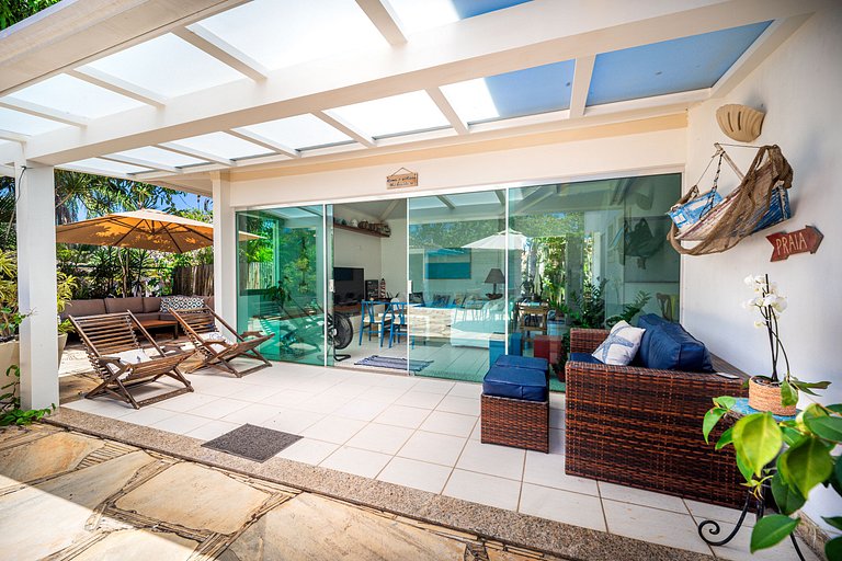 Bz79 House with Pool and Sauna 300 meters from the Beach!