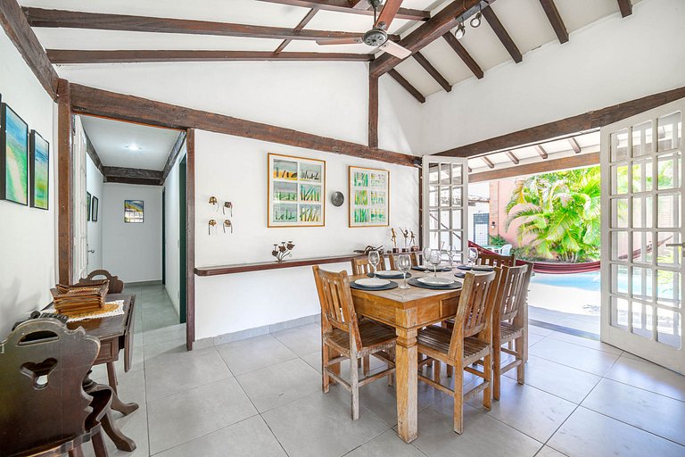 BZ39 House with private pool 150 m from the beach