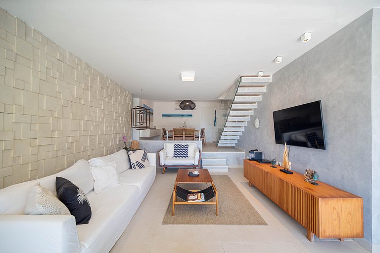 Bz77 Beachfront house with 4 suites!