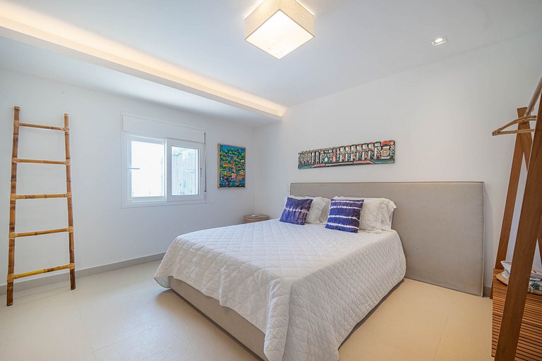 Bz77 Pé na areia! Casa com 4 suítes