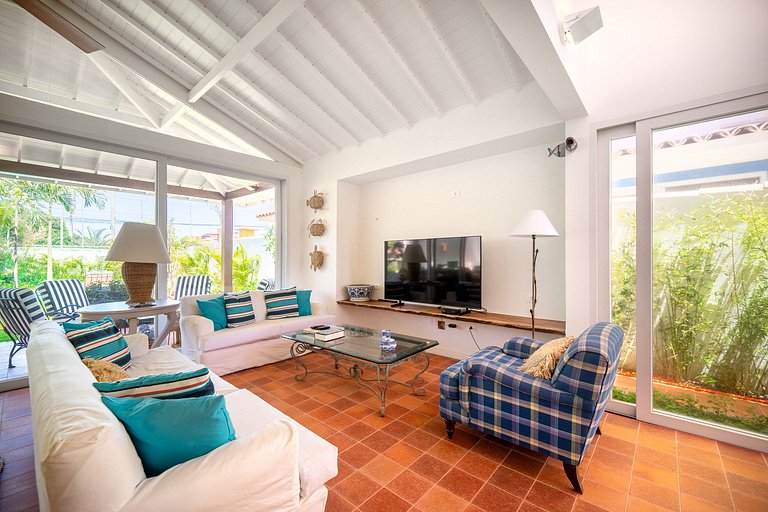 Bz93 Cond pé na areia! casa c/ piscina privativa