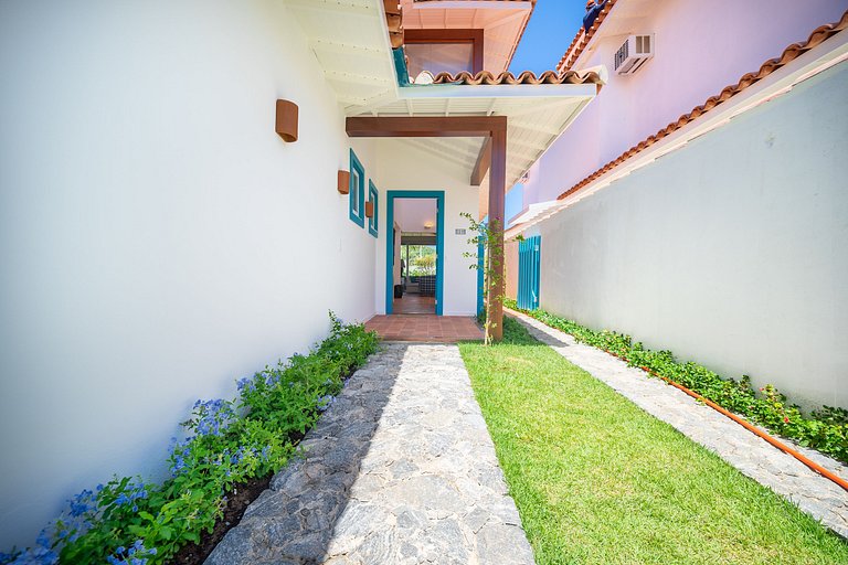 Bz93 Cond pé na areia! casa c/ piscina privativa