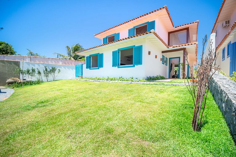 Bz93 Cond pé na areia! casa c/ piscina privativa