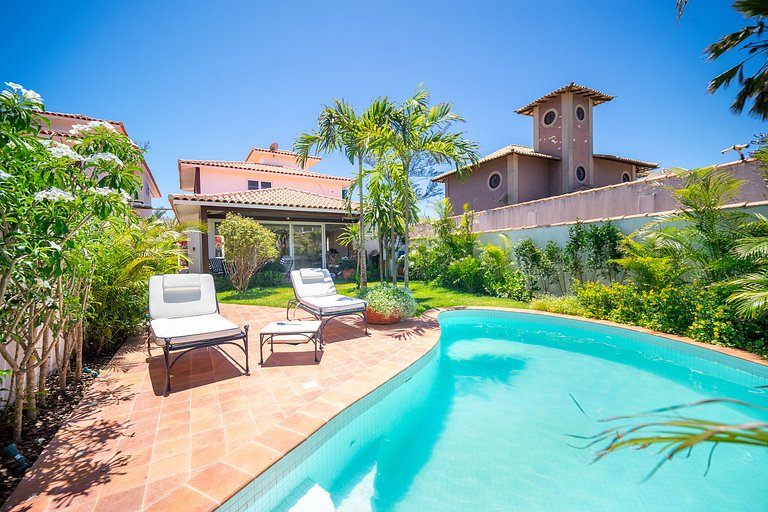 Bz93 Cond pé na areia! casa c/ piscina privativa