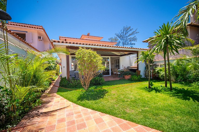 Bz93 Cond pé na areia! casa c/ piscina privativa