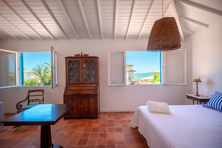 Bz93 Cond pé na areia! casa c/ piscina privativa