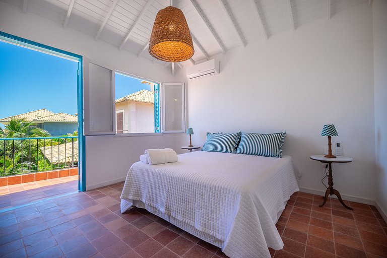Bz93 Cond pé na areia! casa c/ piscina privativa