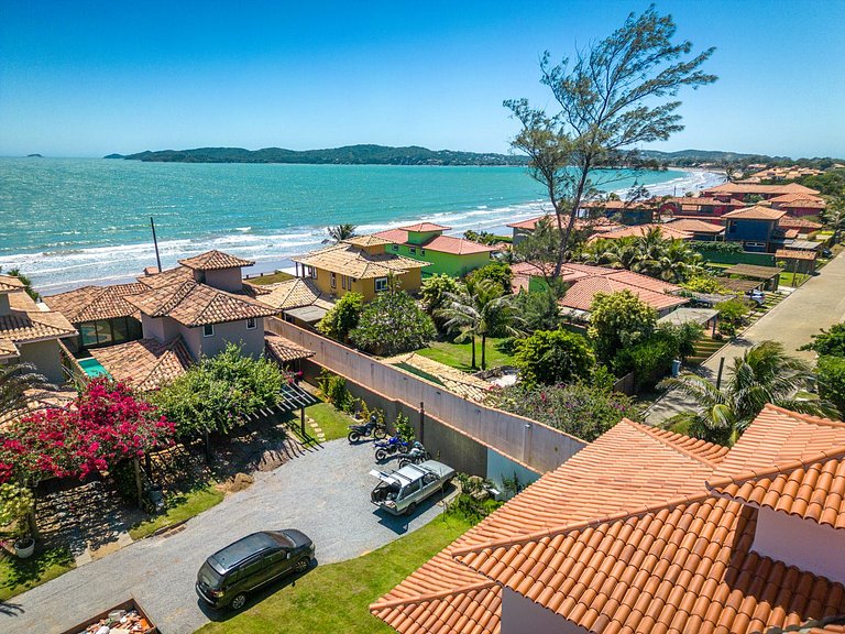 Bz93 Cond pé na areia! casa c/ piscina privativa