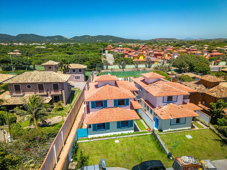 Bz93 Cond pé na areia! casa c/ piscina privativa