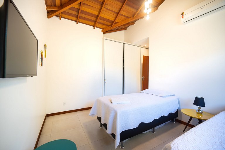 Bz85 Linda e confortável casa c/ Piscina, 200 m da praia!