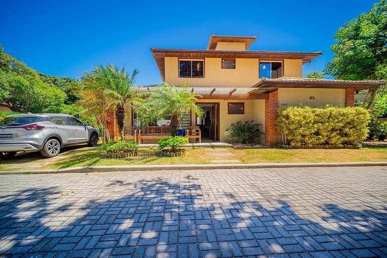 Bz85 Linda e confortável casa c/ Piscina, 200 m da praia!