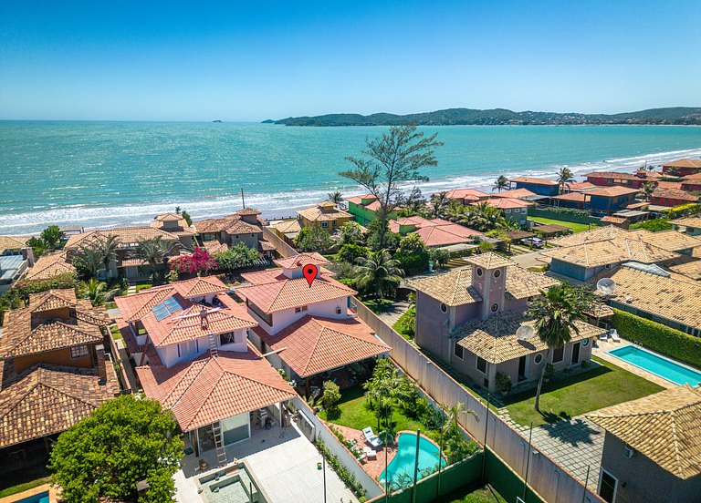 Bz93 Cond pé na areia! casa c/ piscina privativa