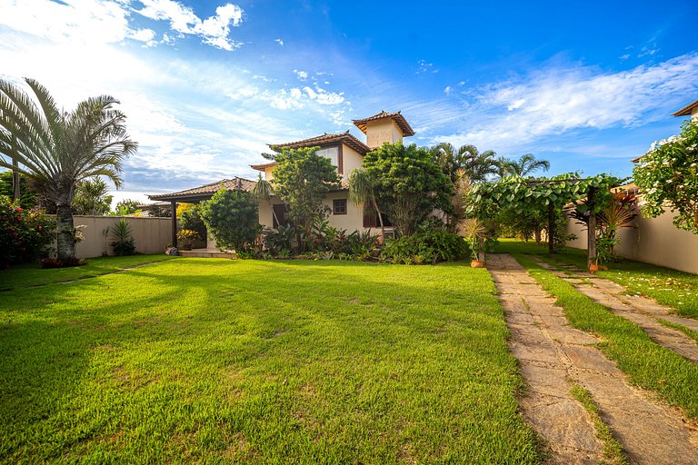 Bz98 Geribá, casa ampla 4 suites e area gramada