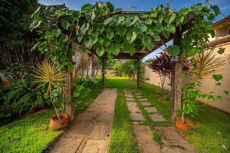 Bz98 Geribá, casa ampla 4 suites e area gramada
