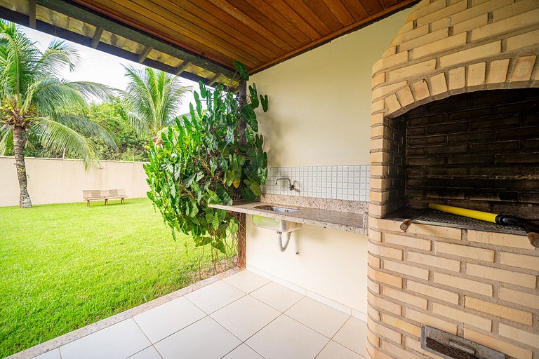 Bz98 Geribá, casa ampla 4 suites e area gramada