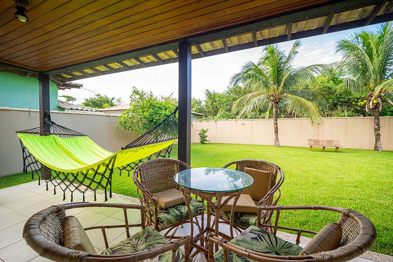 Bz98 Geribá, casa ampla 4 suites e area gramada