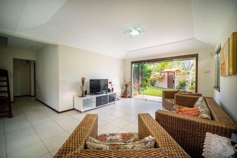 Bz98 Geribá, casa ampla 4 suites e area gramada