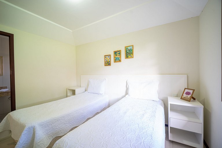 Geribá!Casa 4 suítes, churrasqueira e área gramada BZ98