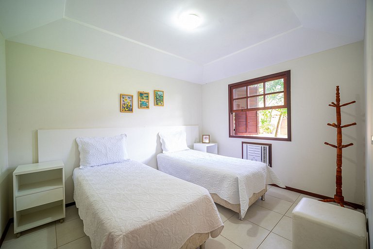 Geribá!Casa 4 suítes, churrasqueira e área gramada BZ98
