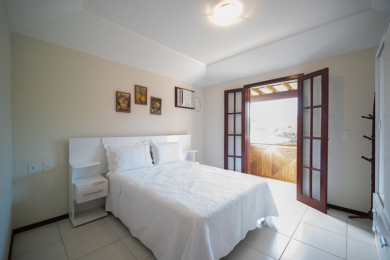 Geribá!Casa 4 suítes, churrasqueira e área gramada BZ98