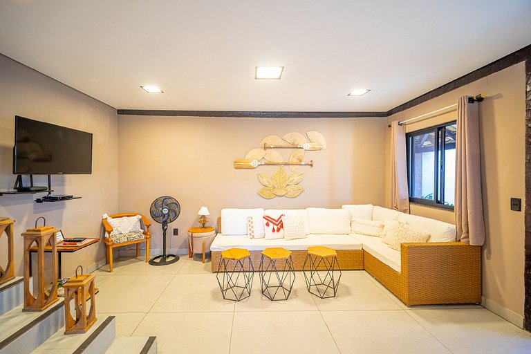 Bz25 Casa com Piscina em Geribá - 300m da Praia