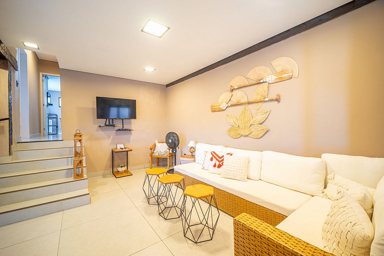 Bz25 Casa com Piscina em Geribá - 300m da Praia