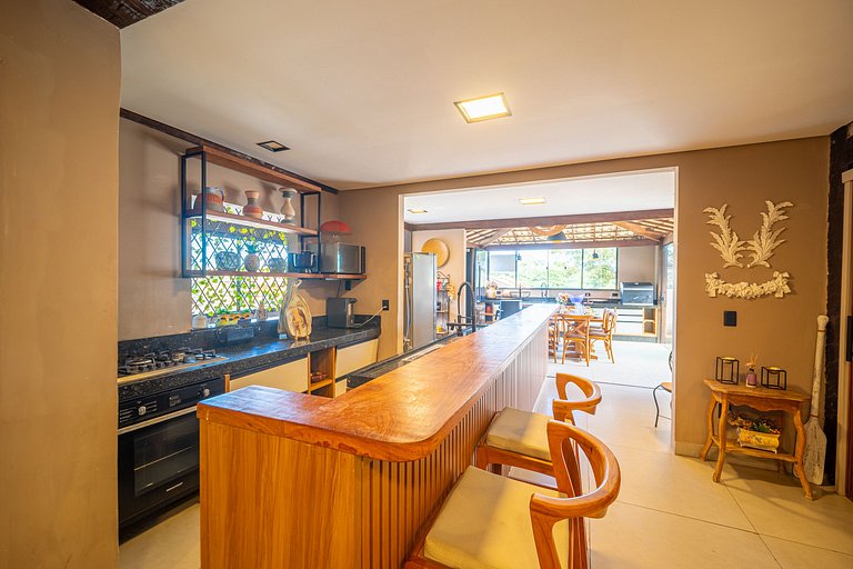 Bz25 Casa com Piscina em Geribá - 300m da Praia