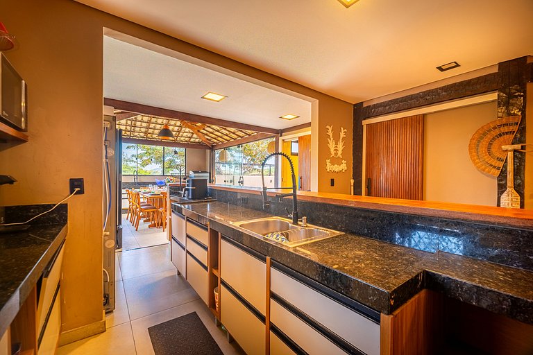 Casa Bz25 con piscina en Geribá - a 250m de la playa