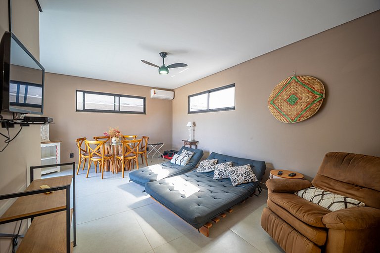 Bz25 Casa com Piscina em Geribá - 300m da Praia