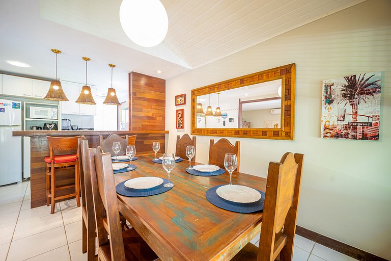 600m da Orla Bardot! Linda casa 4 suites