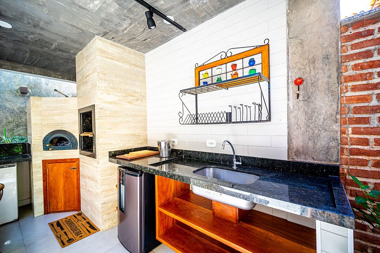 Bz21 Casa com Jacuzzi e churrasqueira