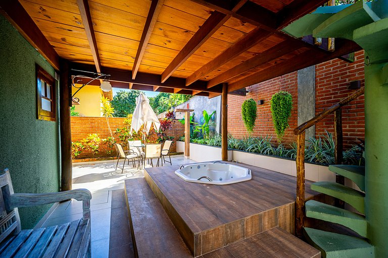 Bz21 Casa com Jacuzzi e churrasqueira