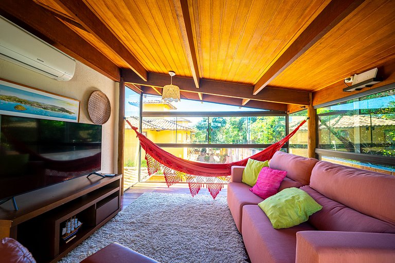 600m da Orla Bardot! Linda casa 4 suites