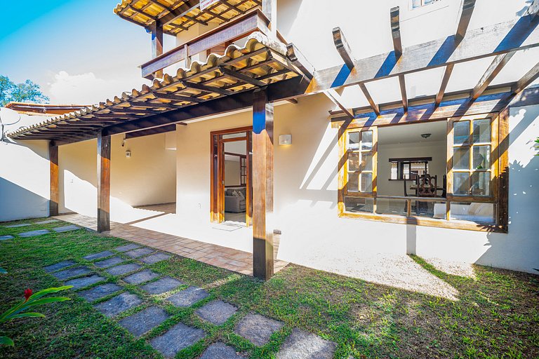 Cf07 House with barbecue 5 minutes from Praia do Forte