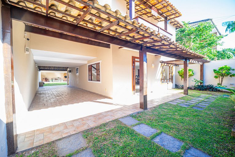 Cf07 House with barbecue 5 minutes from Praia do Forte