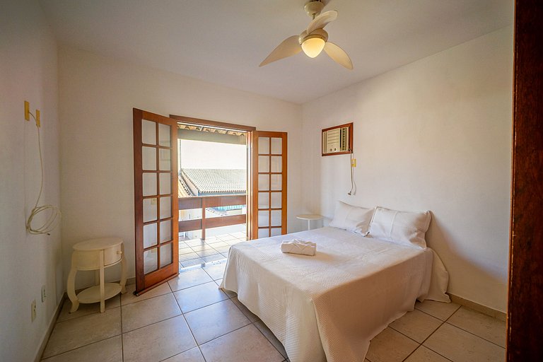 Cf07 House with barbecue 5 minutes from Praia do Forte