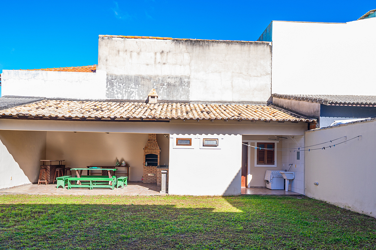 Cf07 Casa c/ churrasqueira 5 min da praia do forte