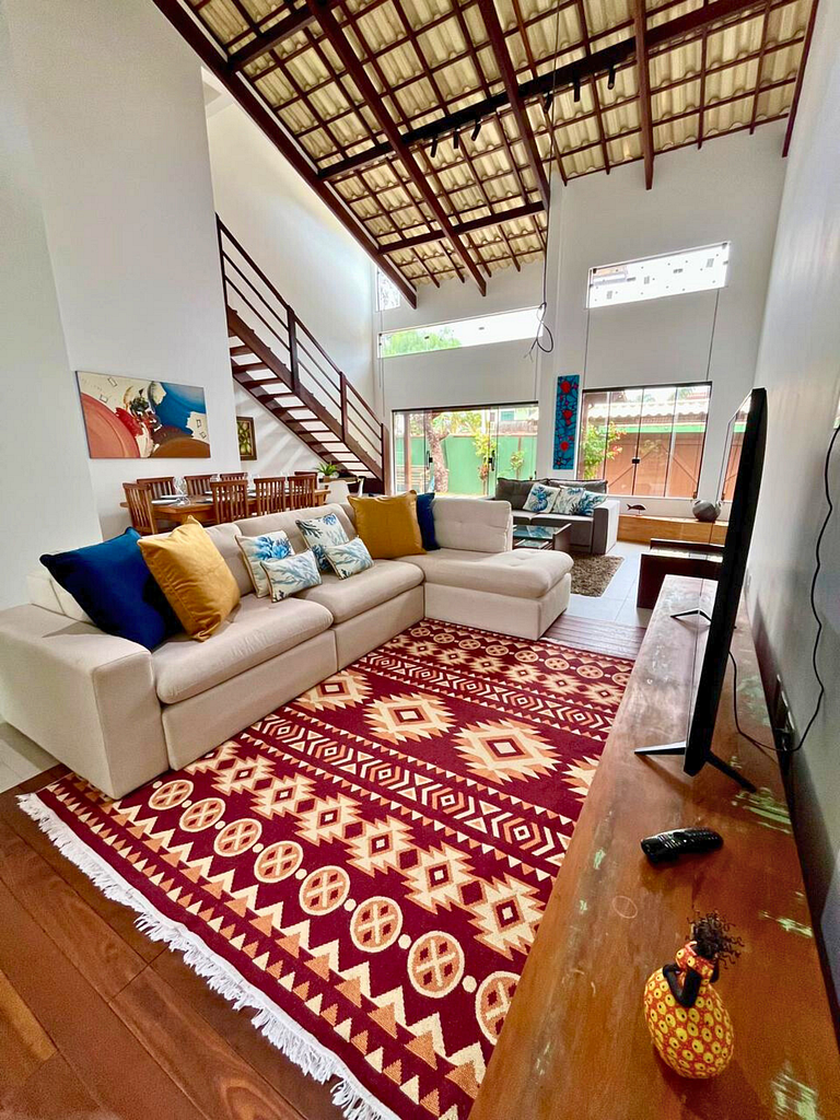 Casa em Geribá com churrasqueira e 4 suítes!