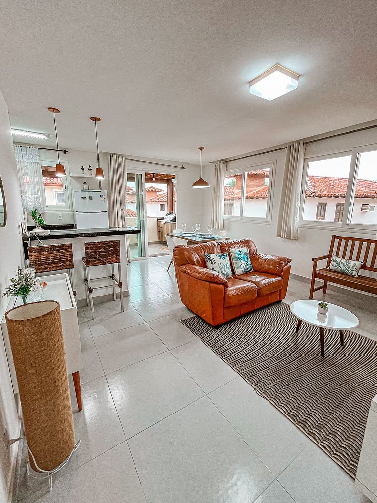 Casa 250m da praia de Geribá!