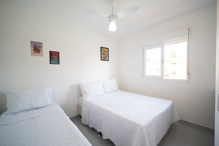 Bz93 House 250m from Geribá | Gated community with pool