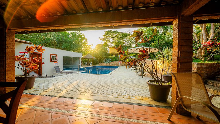 Bz21 Casa com Jacuzzi e churrasqueira