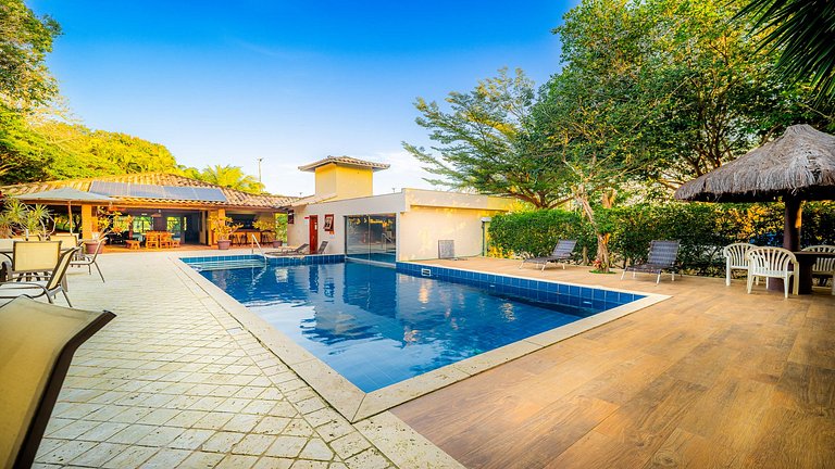 Bz21 Casa com Jacuzzi e churrasqueira