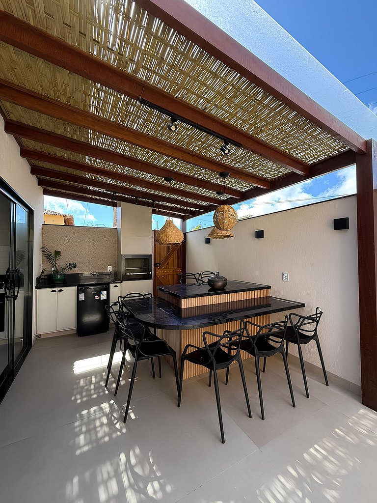 PÉ NA AREIA!Casa DelMare cond c/ saída na praia