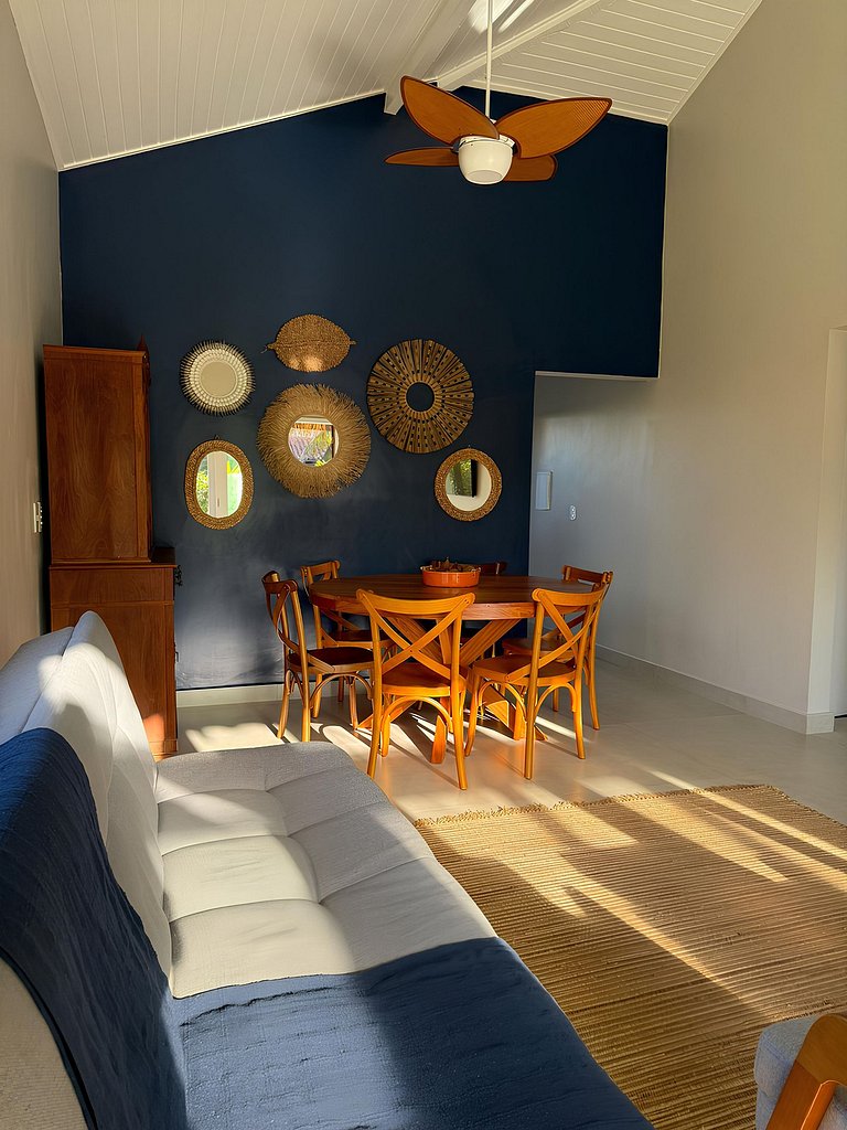 PÉ NA AREIA!Casa DelMare cond c/ saída na praia