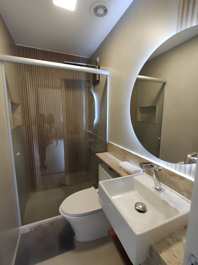 PÉ NA AREIA!Casa DelMare cond c/ saída na praia