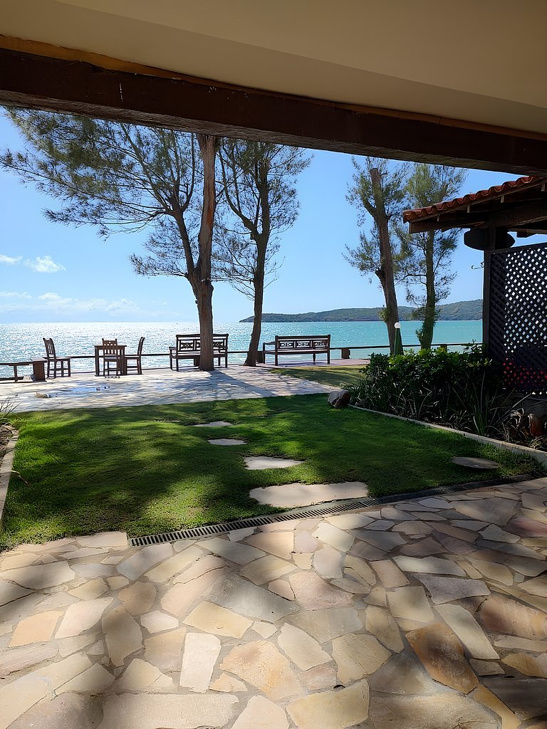 PÉ NA AREIA!Casa DelMare cond c/ saída na praia