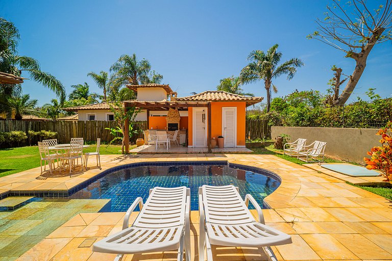 BZ82 Centro/Búzios! 5 suites y piscina privada